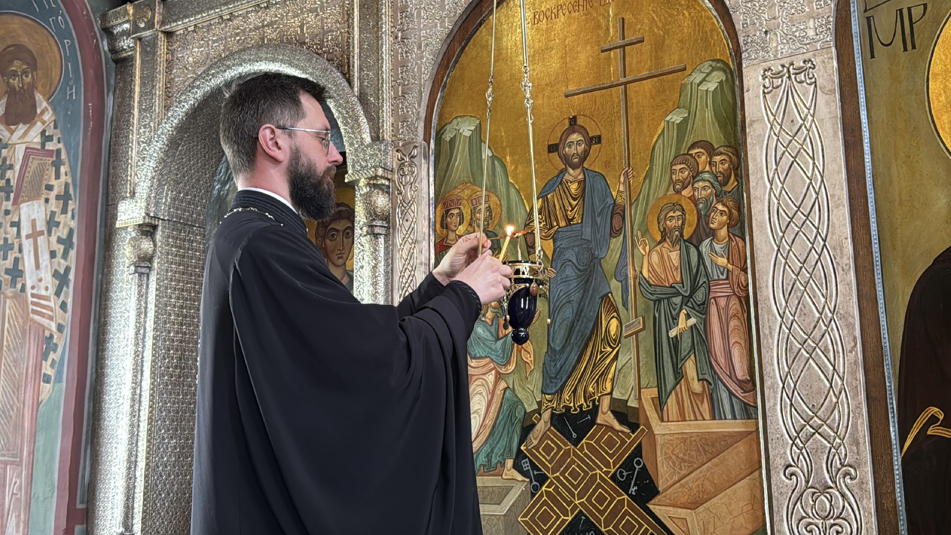 Одинцовская епархия, Успенский храм, Пасха, христос воскресе,