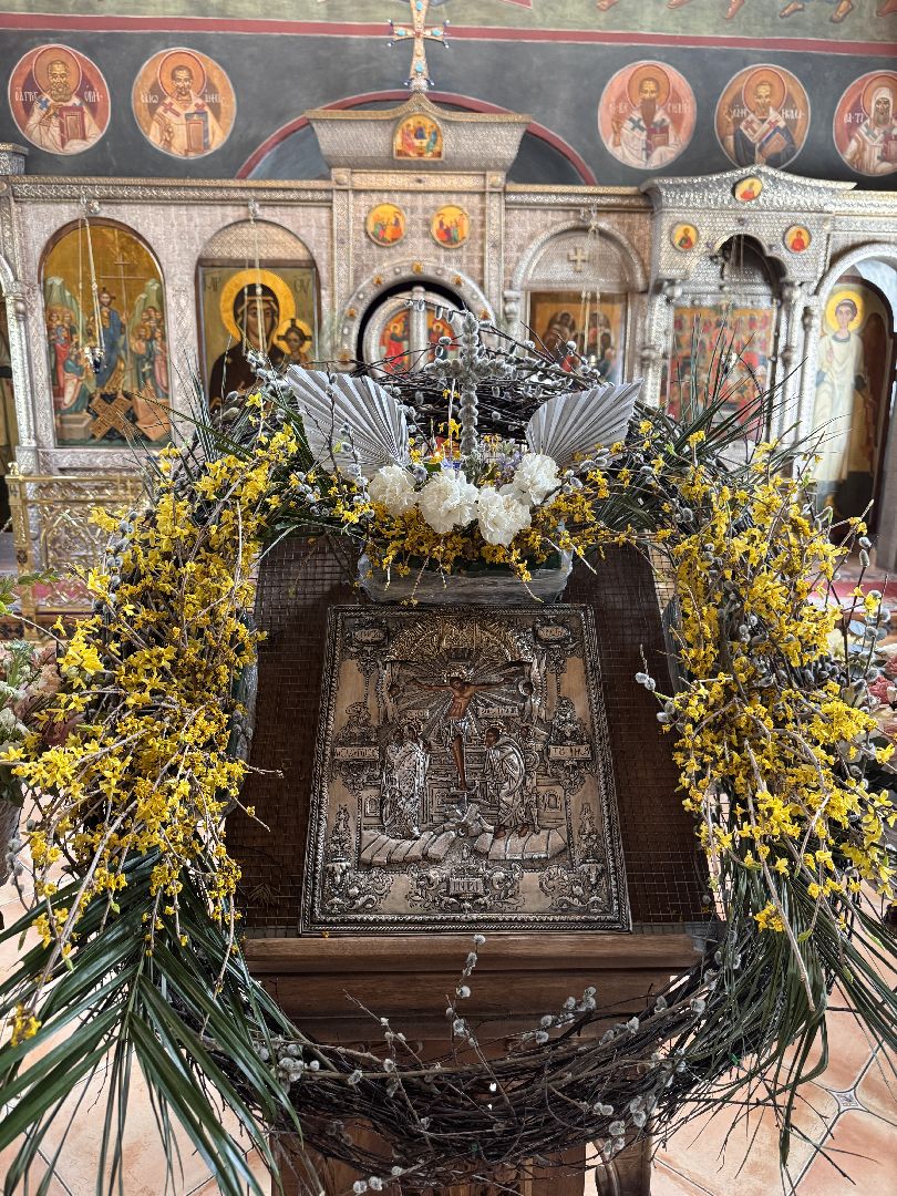 Одинцовская епархия, Успенский храм, Пасха, христос воскресе,