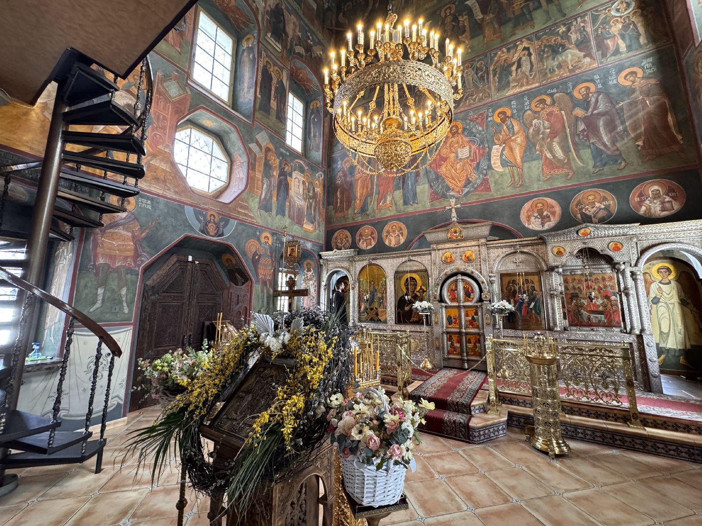 Одинцовская епархия, Успенский храм, Пасха, христос воскресе,