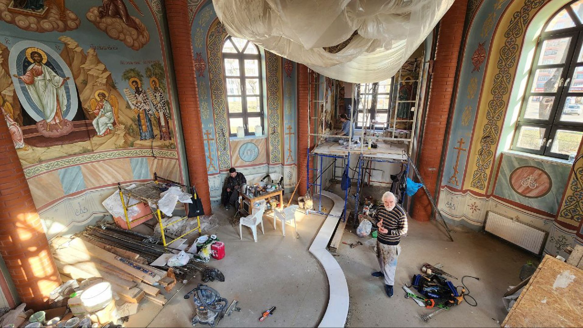 Дмитров, Мастерская Валерия Гришанова, Храм Георгия Победоносца, День Победы,