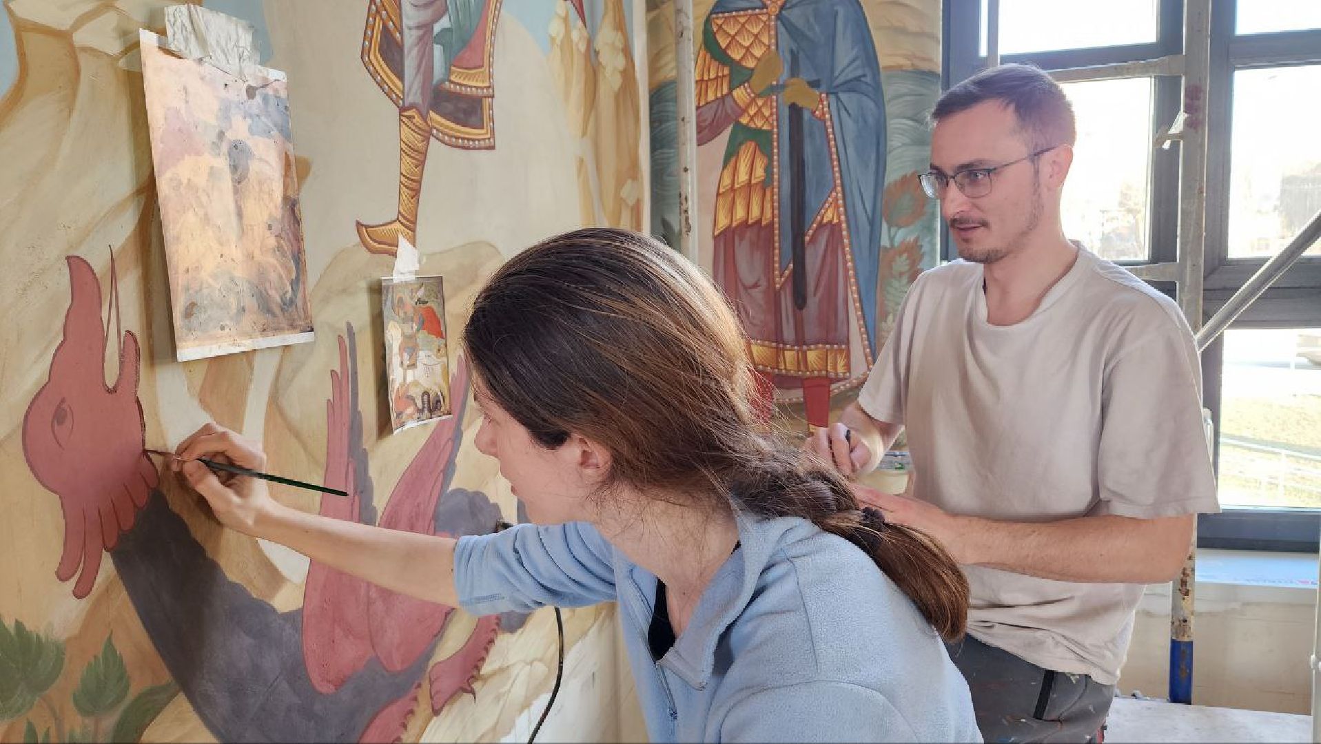 Дмитров, Мастерская Валерия Гришанова, Храм Георгия Победоносца, День Победы,