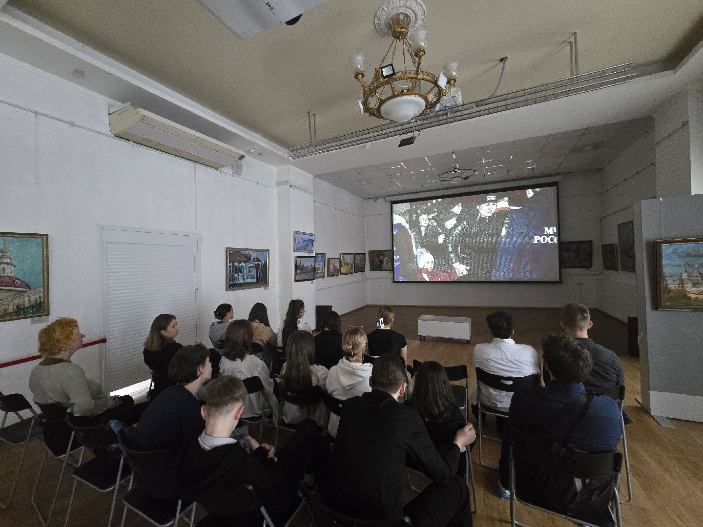 Коломна, кинофестиваль день победы, кинопоказ,