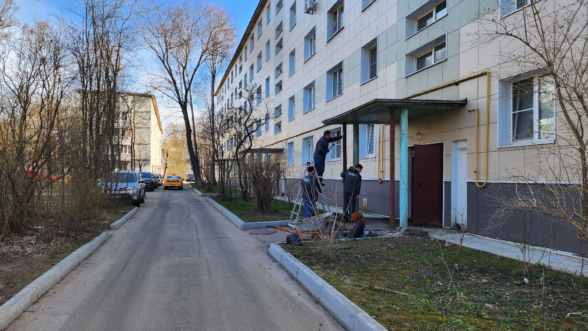 ремонт подъезда, жкх, истра,