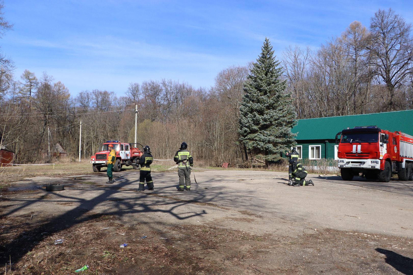 серебряные пруды, лесничество, тактико-специальные учения,
