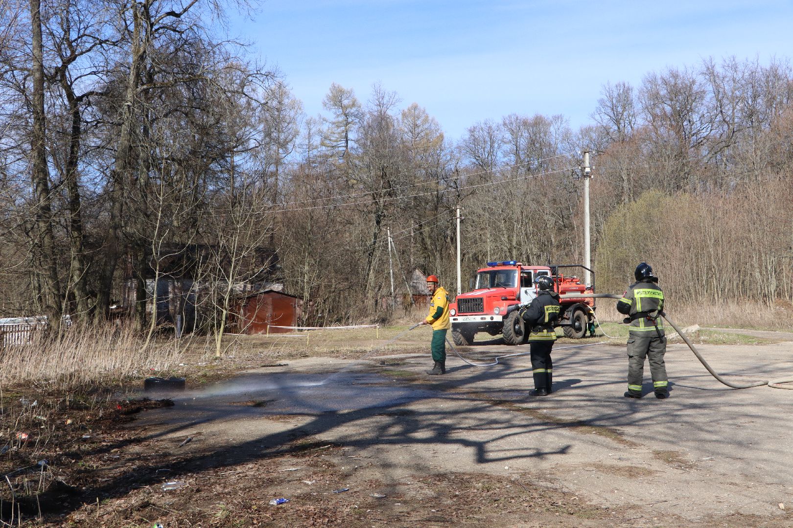 серебряные пруды, лесничество, тактико-специальные учения,