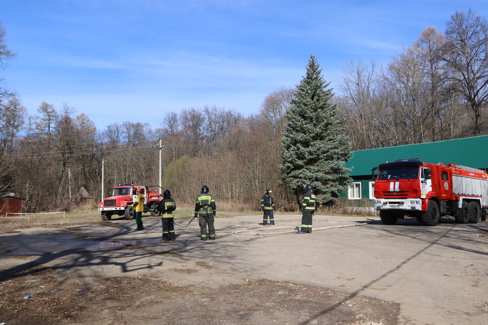 серебряные пруды, лесничество, тактико-специальные учения,