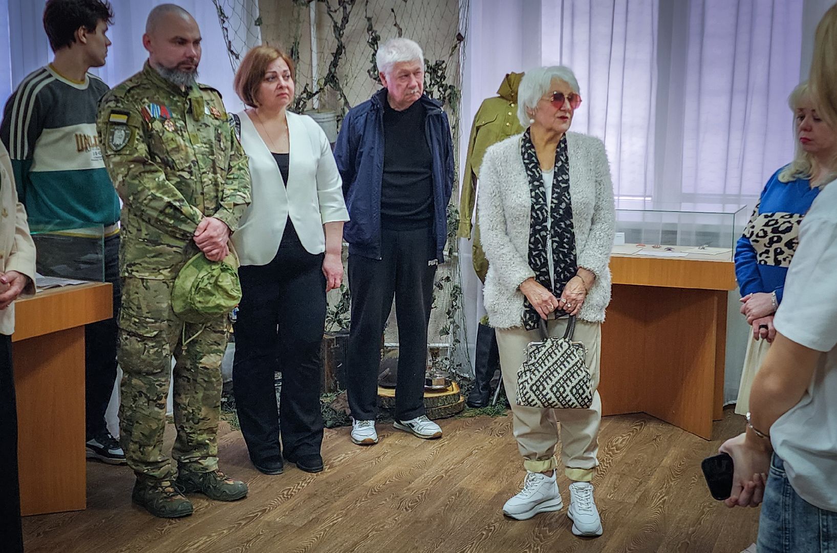 Бронницы , музей истории города бронницы, Открытие выставки ВОВ,