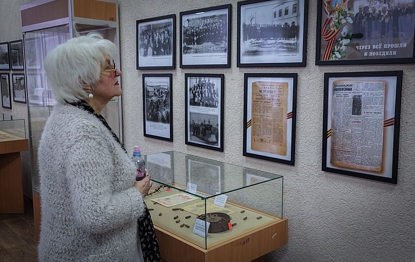 Бронницы , музей истории города бронницы, Открытие выставки ВОВ,