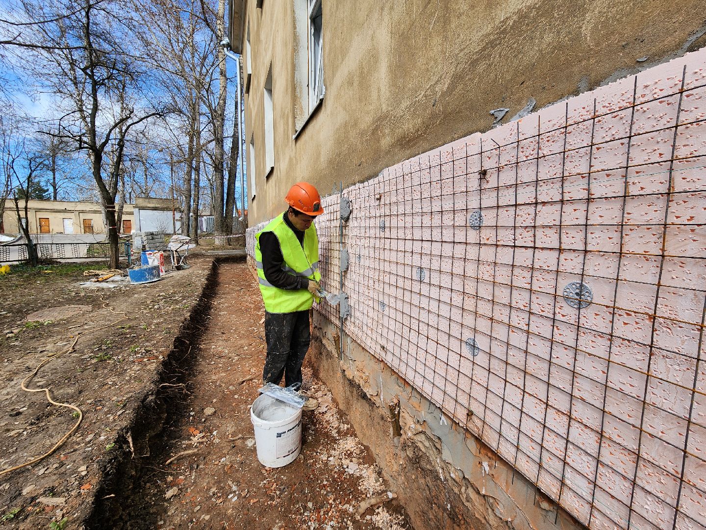 Чехов, улица Ильича 33, капремонт фундамента, капитальный ремонт цоколя, отмостка, реконструкция, укрепление и усиление фундамента, теплоизоляция, гидроизоляция, фонд капремонта московской области,