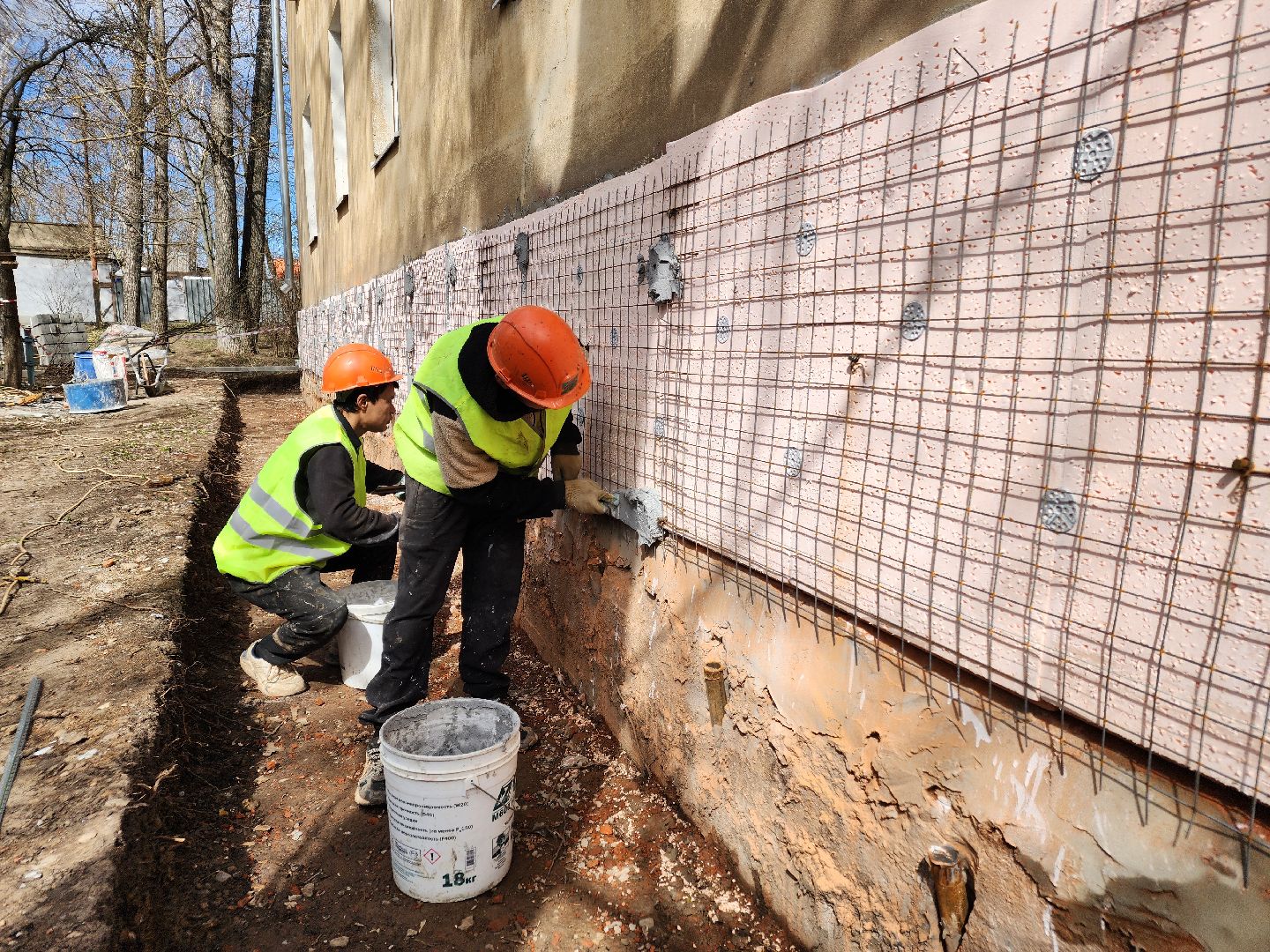 Чехов, улица Ильича 33, капремонт фундамента, капитальный ремонт цоколя, отмостка, реконструкция, укрепление и усиление фундамента, теплоизоляция, гидроизоляция, фонд капремонта московской области,
