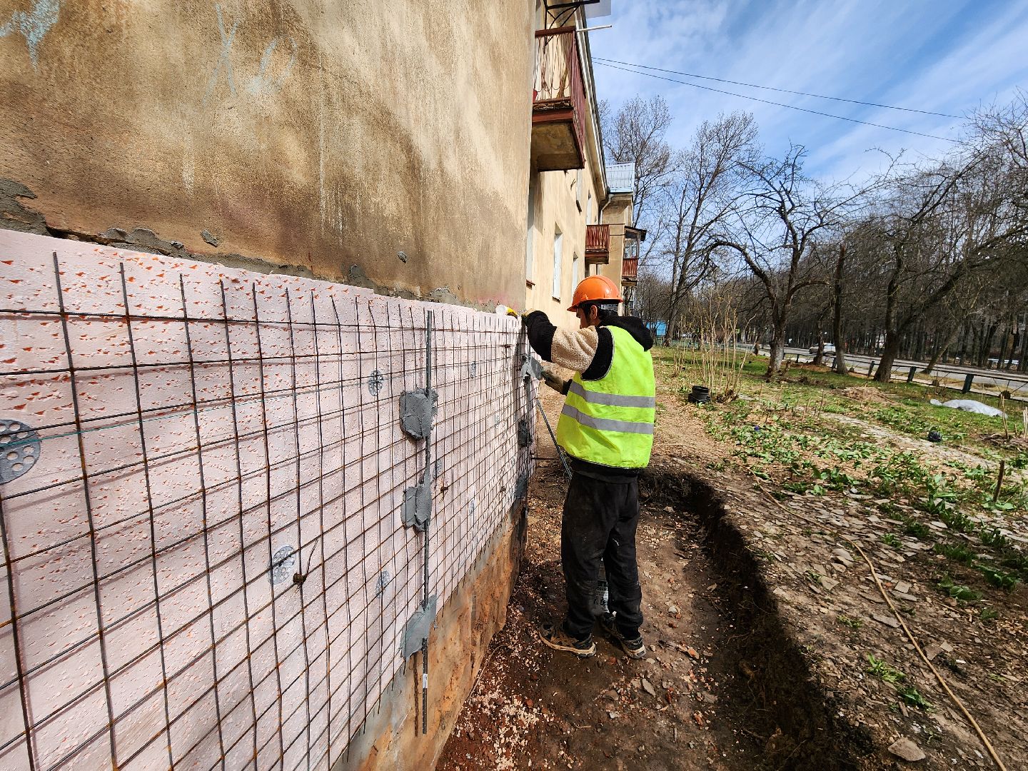 Чехов, улица Ильича 33, капремонт фундамента, капитальный ремонт цоколя, отмостка, реконструкция, укрепление и усиление фундамента, теплоизоляция, гидроизоляция, фонд капремонта московской области,