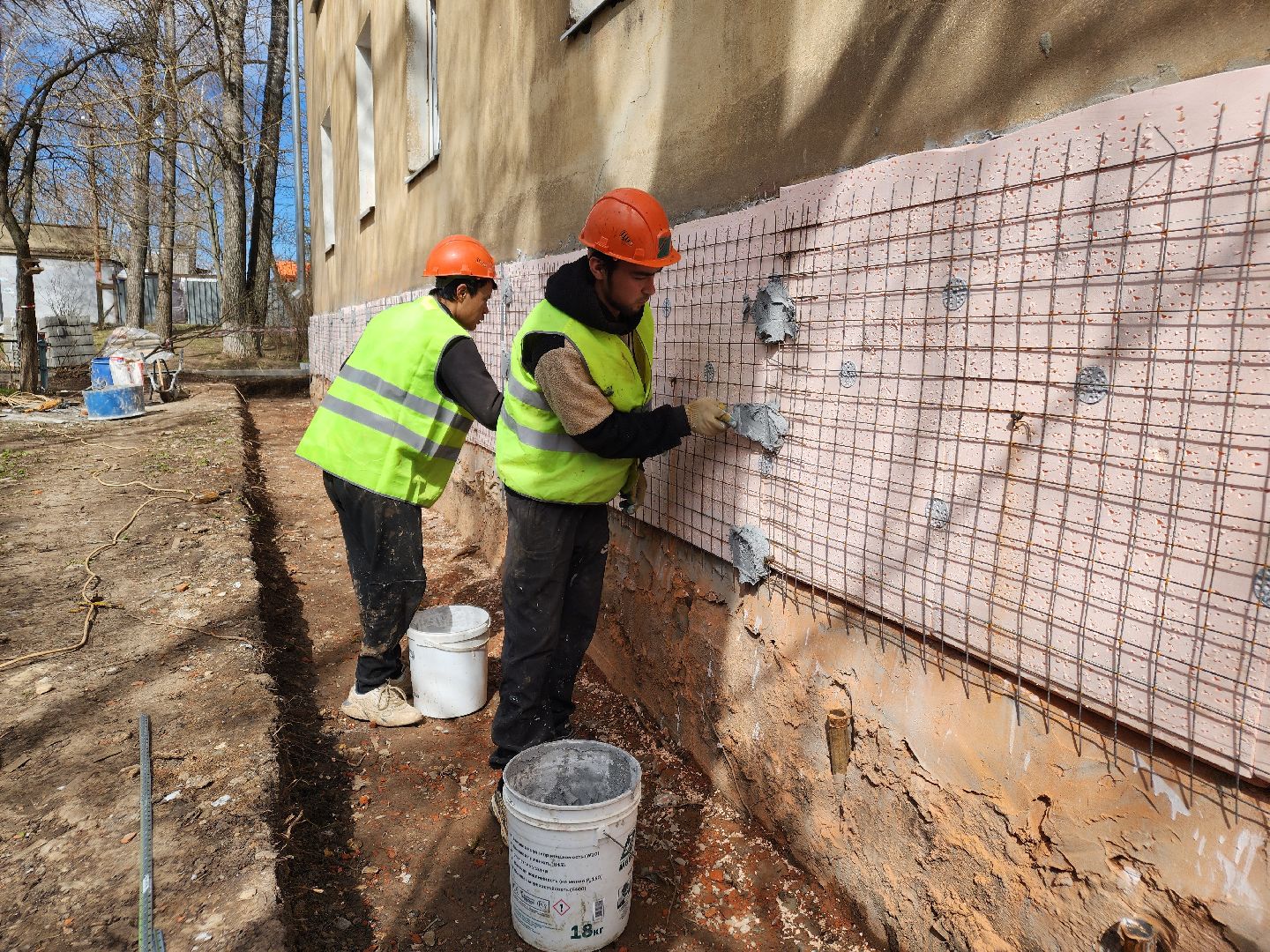 Чехов, улица Ильича 33, капремонт фундамента, капитальный ремонт цоколя, отмостка, реконструкция, укрепление и усиление фундамента, теплоизоляция, гидроизоляция, фонд капремонта московской области,