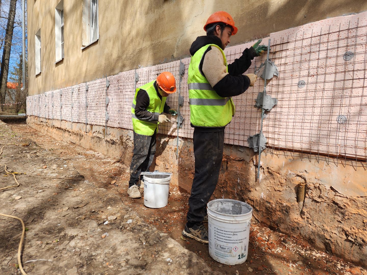 Чехов, улица Ильича 33, капремонт фундамента, капитальный ремонт цоколя, отмостка, реконструкция, укрепление и усиление фундамента, теплоизоляция, гидроизоляция, фонд капремонта московской области,