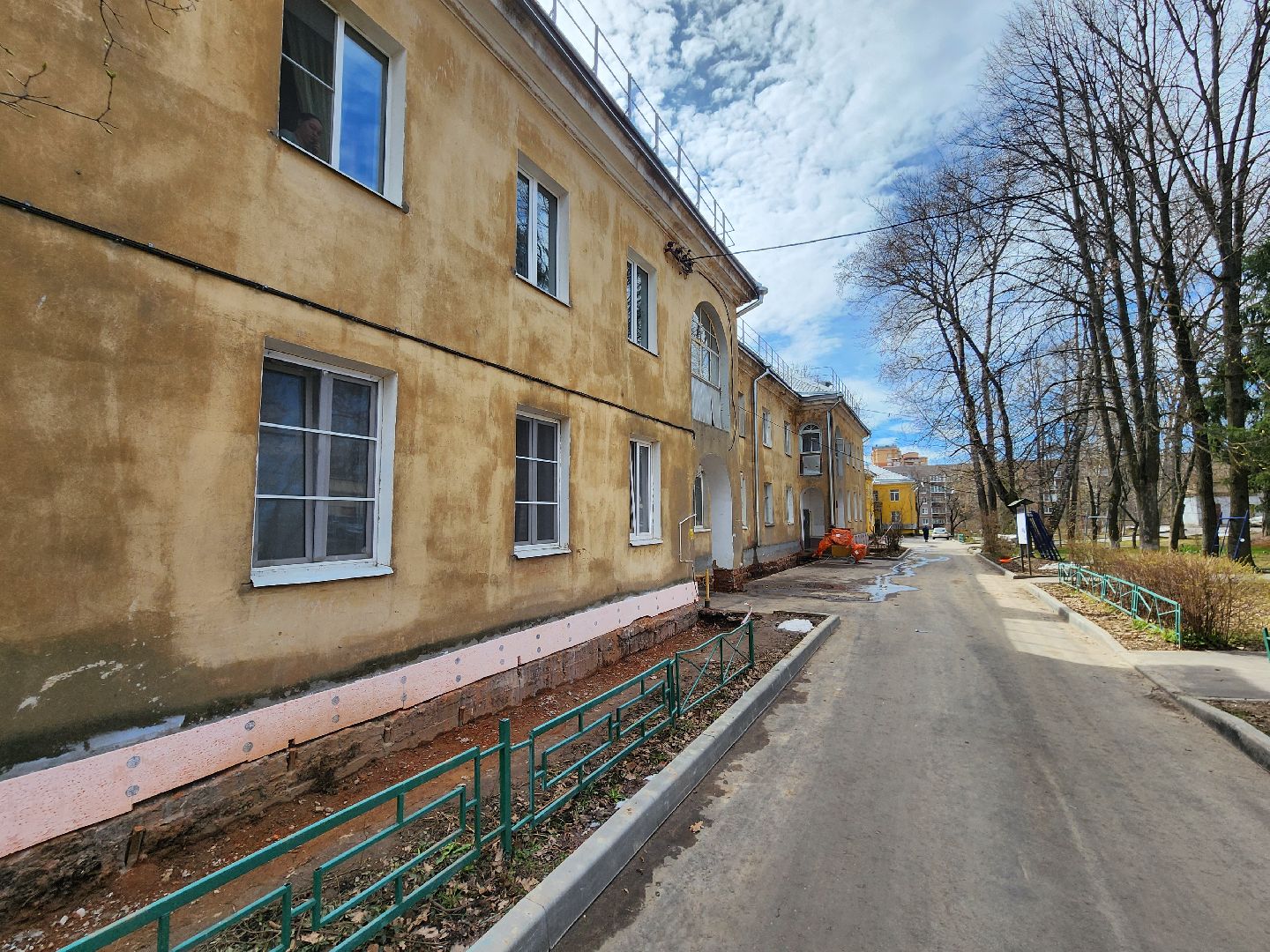 Чехов, улица Ильича 33, капремонт фундамента, капитальный ремонт цоколя, отмостка, реконструкция, укрепление и усиление фундамента, теплоизоляция, гидроизоляция, фонд капремонта московской области,