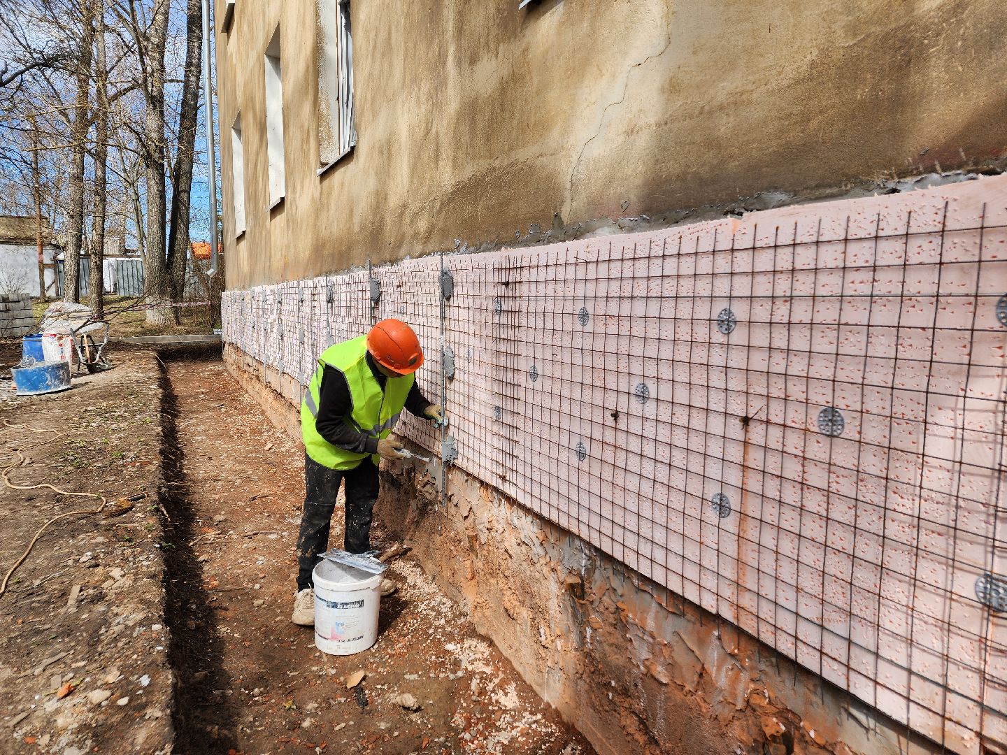 Чехов, улица Ильича 33, капремонт фундамента, капитальный ремонт цоколя, отмостка, реконструкция, укрепление и усиление фундамента, теплоизоляция, гидроизоляция, фонд капремонта московской области,