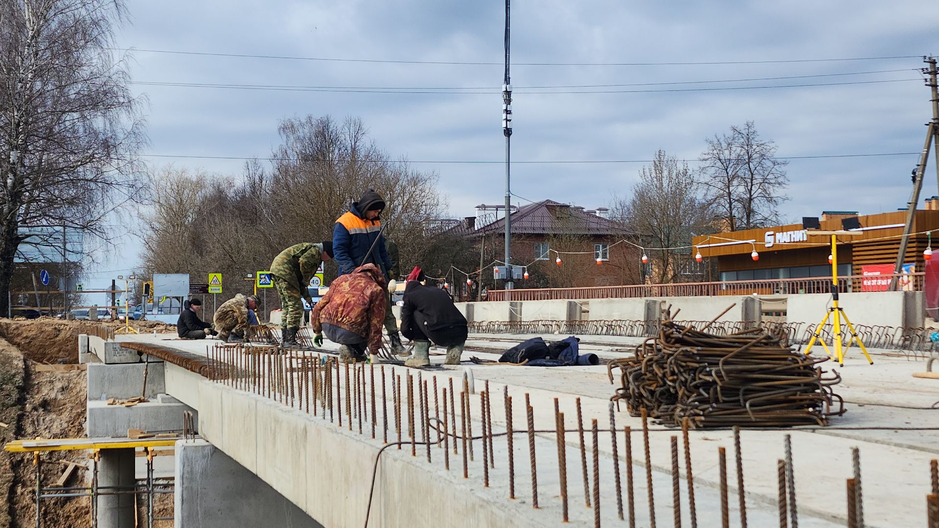 волоколамск, ремонт путепровода, дороги подмосковья,