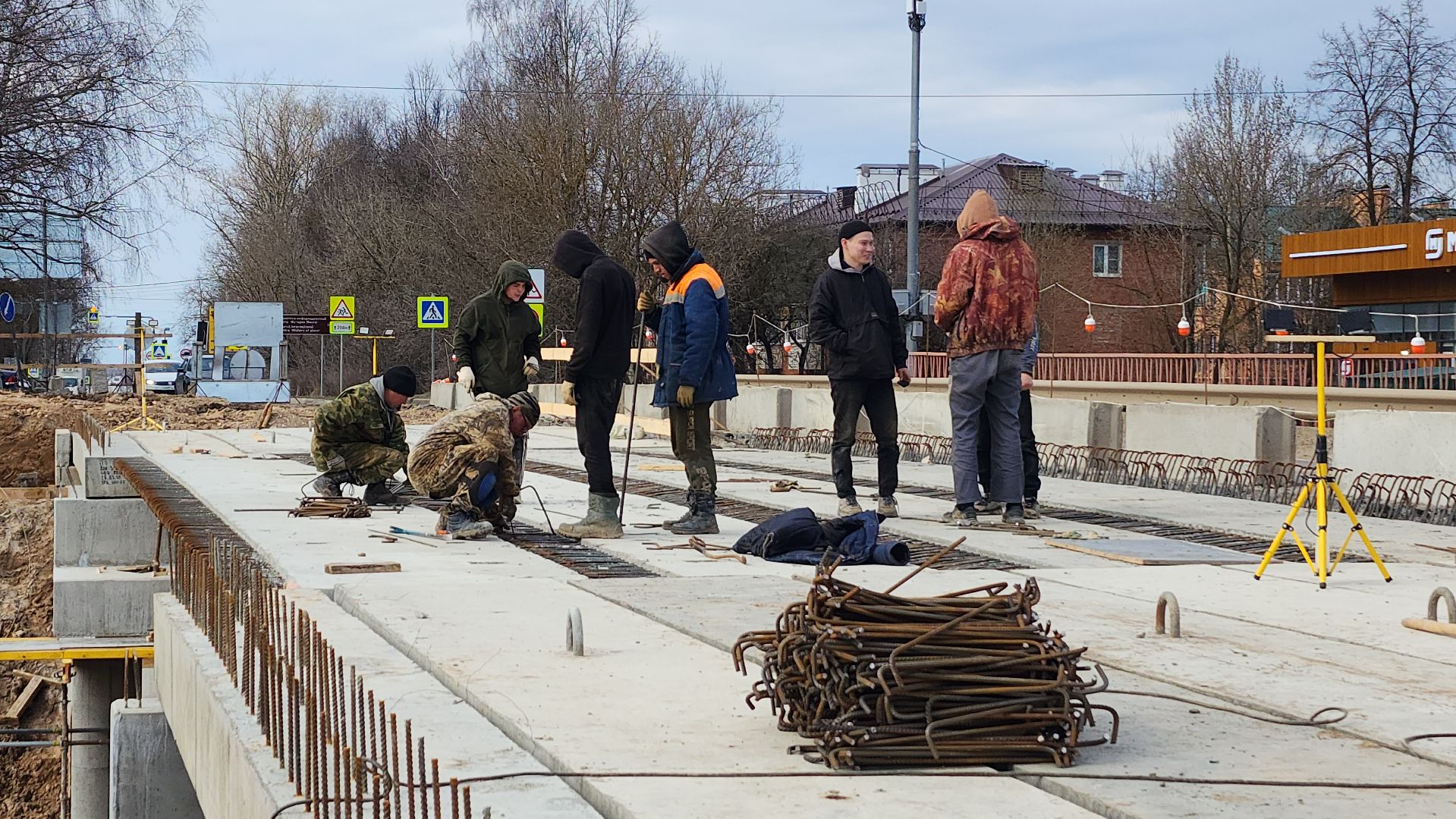 волоколамск, ремонт путепровода, дороги подмосковья,