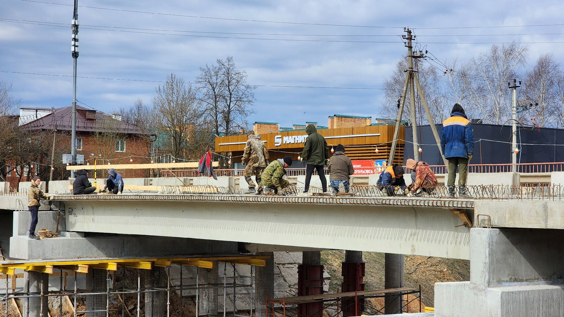 волоколамск, ремонт путепровода, дороги подмосковья,