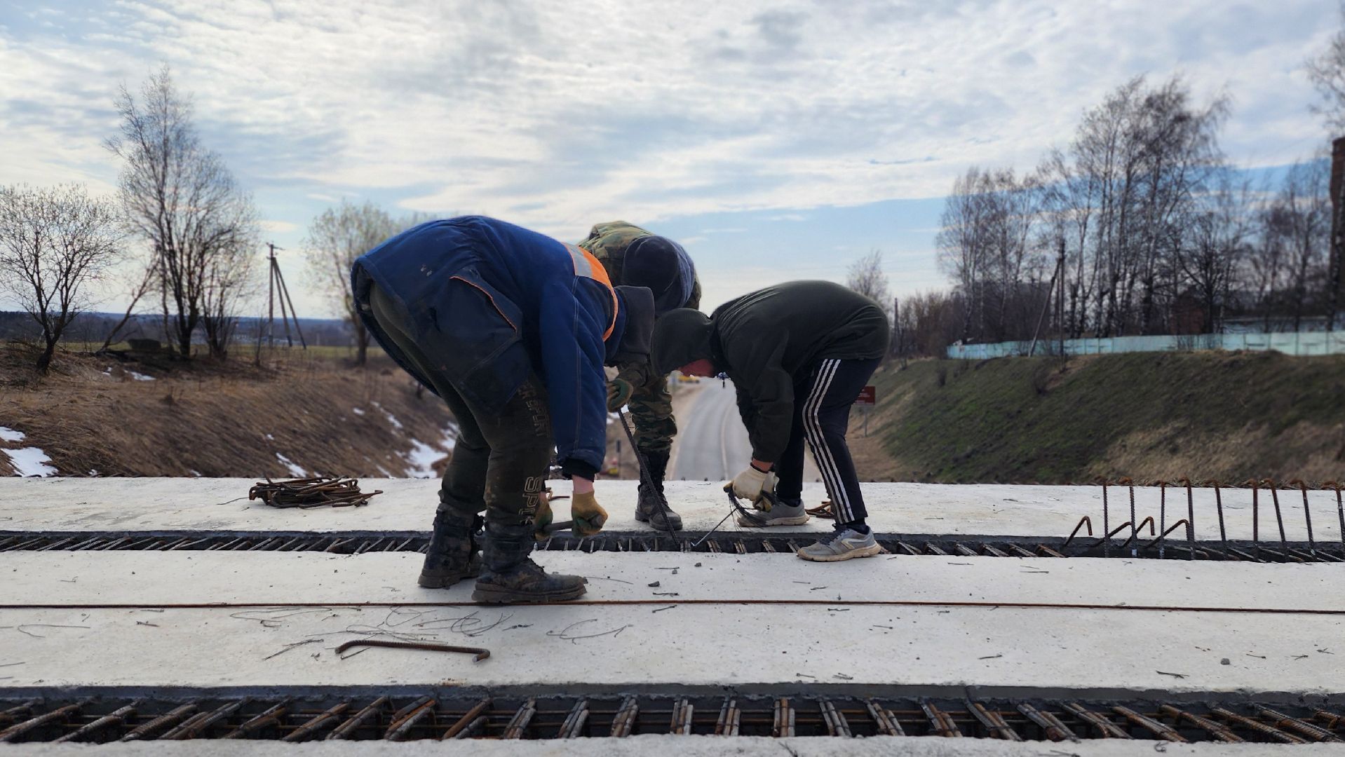 волоколамск, ремонт путепровода, дороги подмосковья,