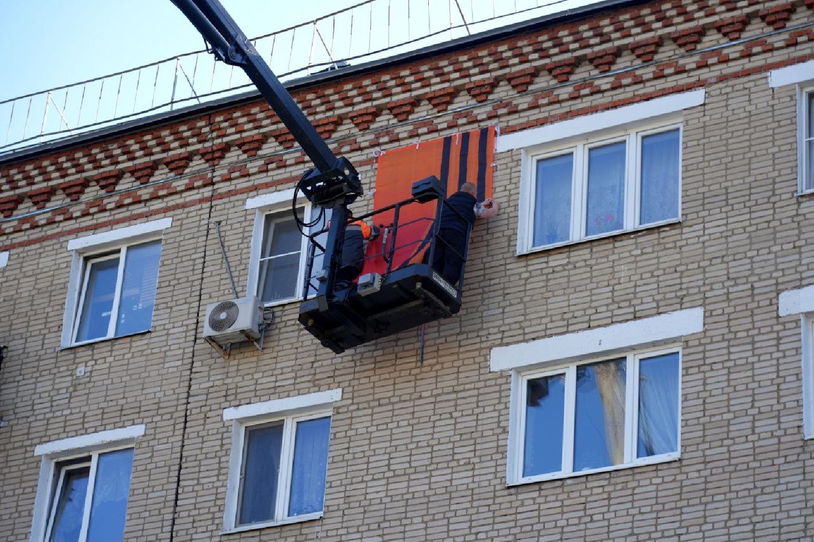 день победы, сергиев посад ,  9 мая, сергиево-посадский городской округ, украшения , праздник , благоустройство ,