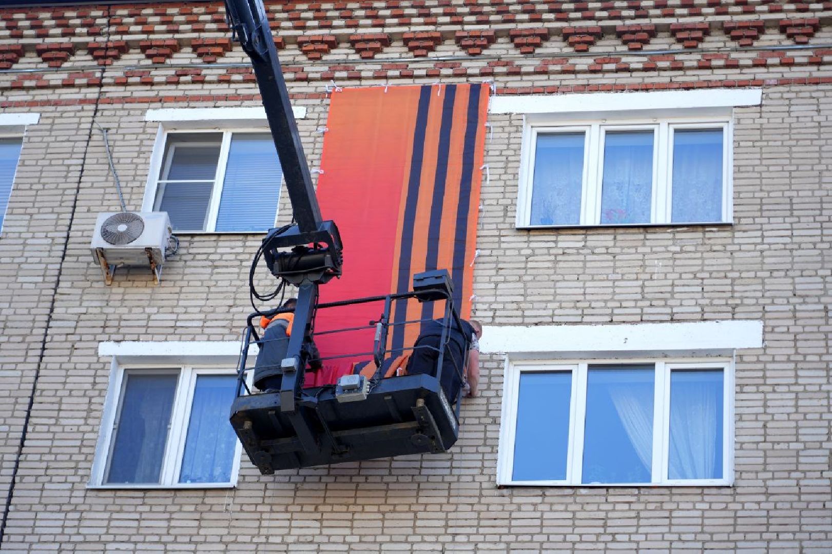 день победы, сергиев посад ,  9 мая, сергиево-посадский городской округ, украшения , праздник , благоустройство ,