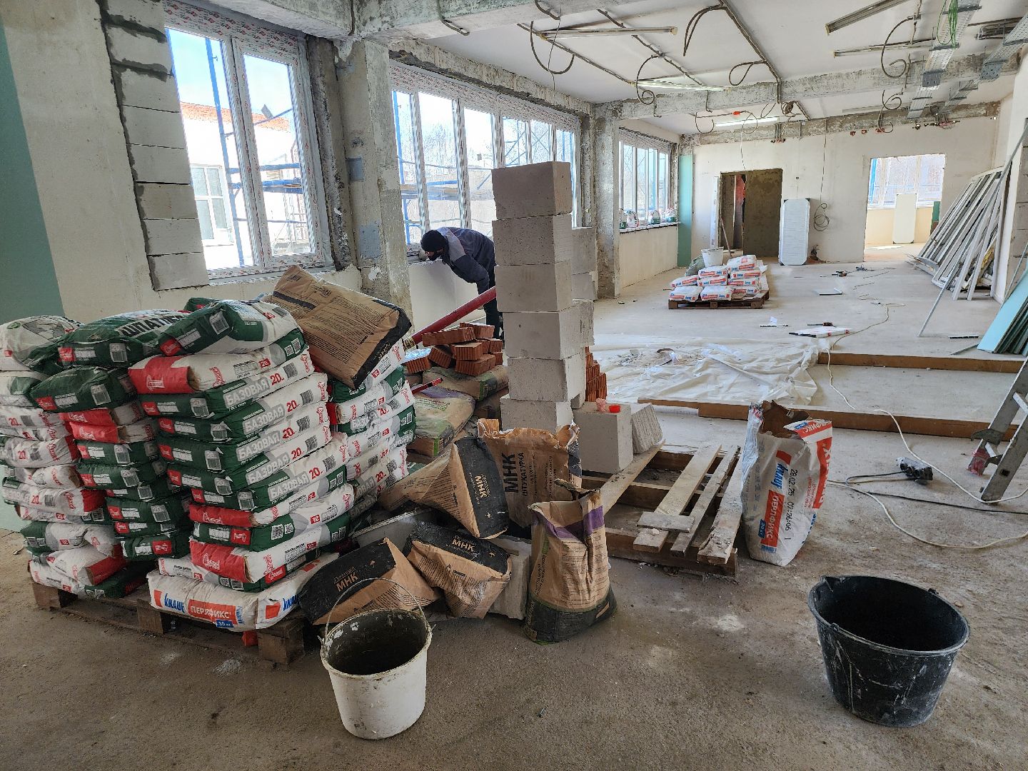 Строительство, Школа, Истра,