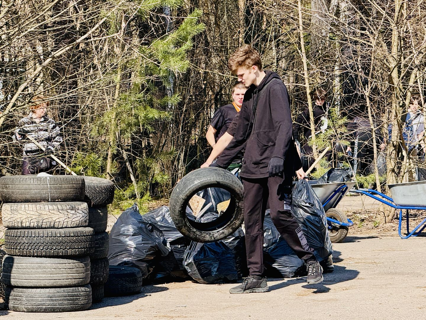 раменское, субботник, волонтеры, молодежь,