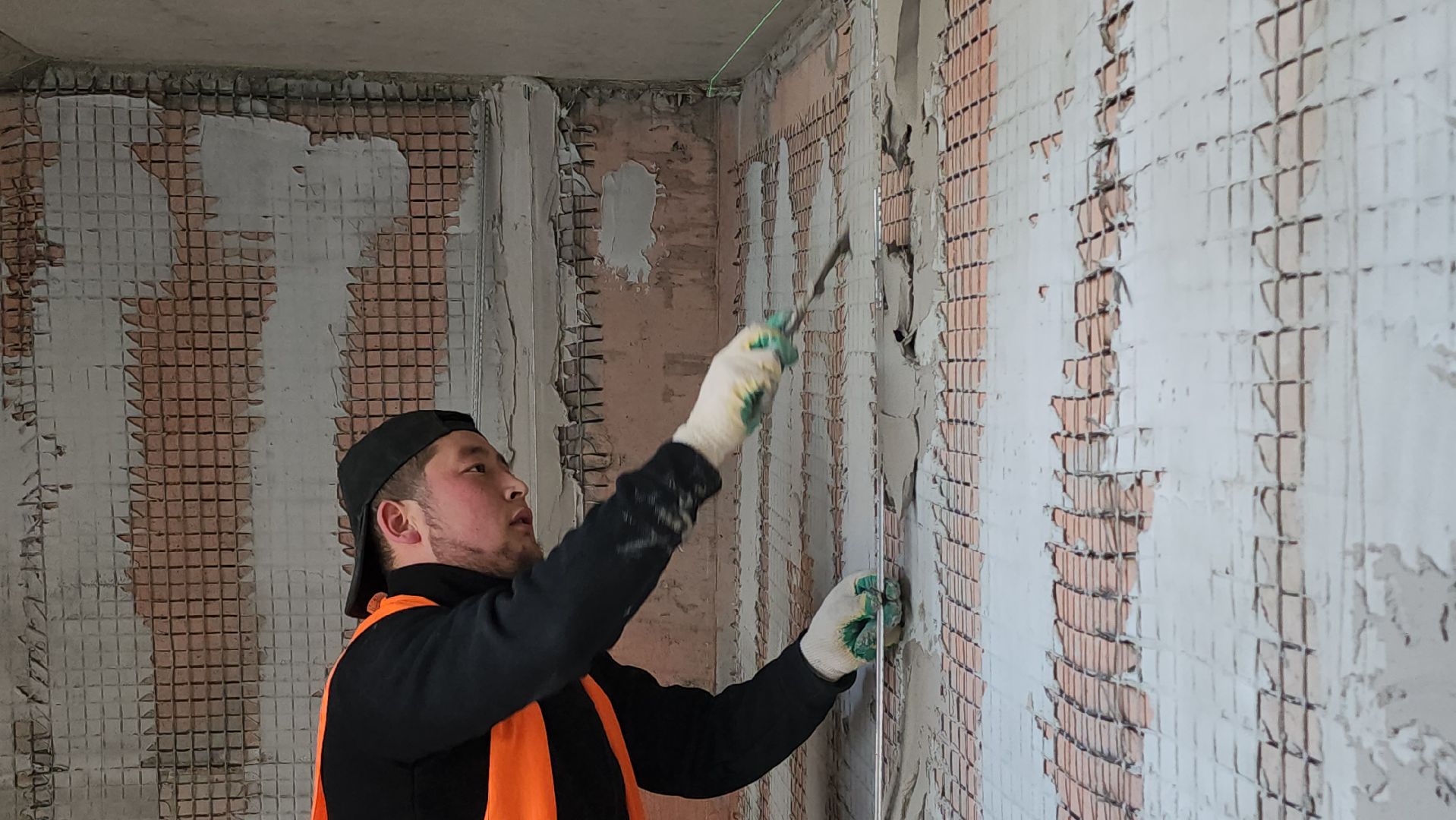 люберцы,  строительство поликлиники, строители,