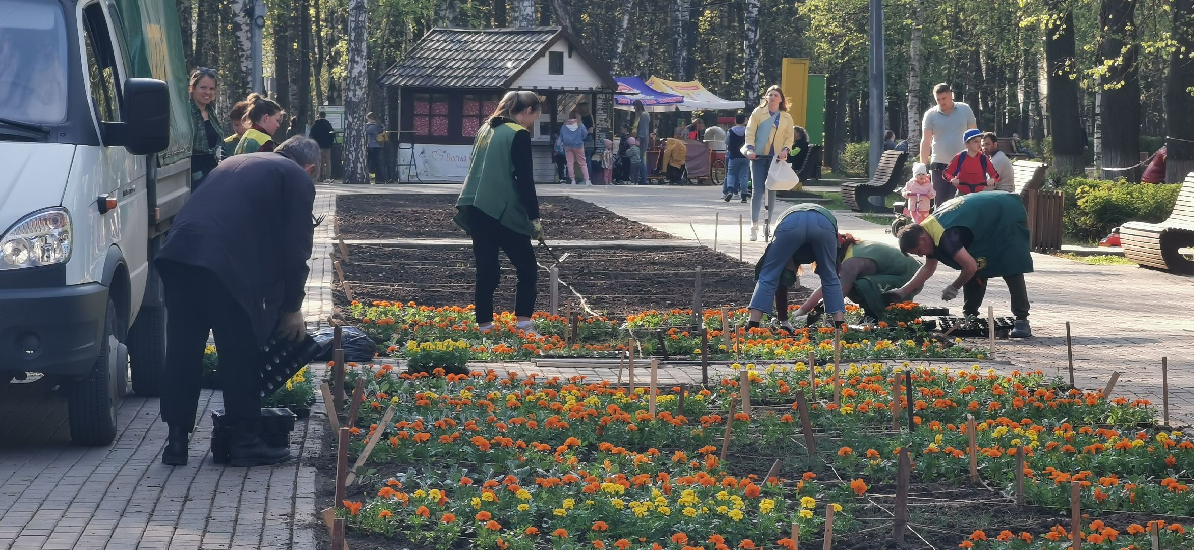 благоустройство, озеленение,