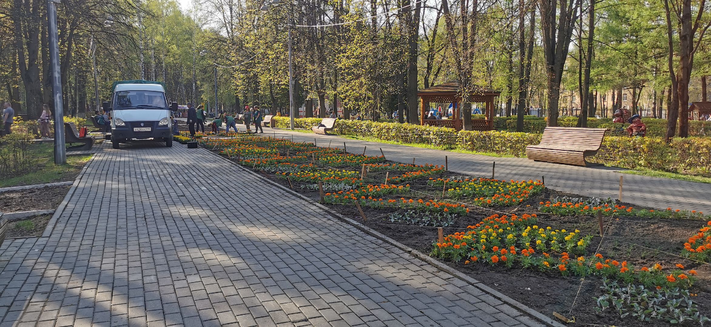 благоустройство, озеленение,