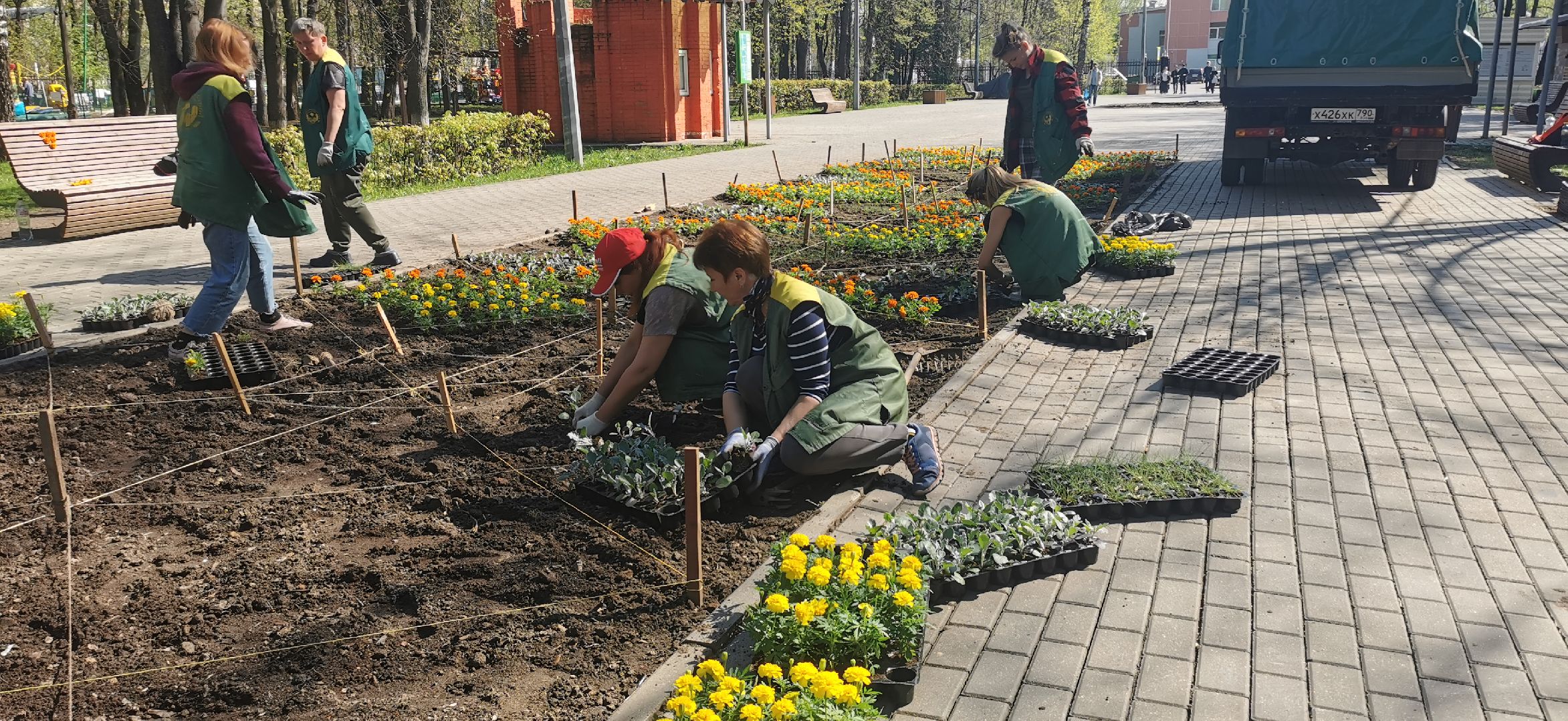 благоустройство, озеленение,