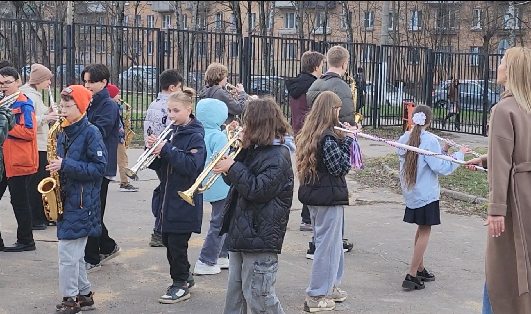 долгопрудный, дши, плац-концерт, духовой оркестр, всероссийский фестиваль, артек, дети,