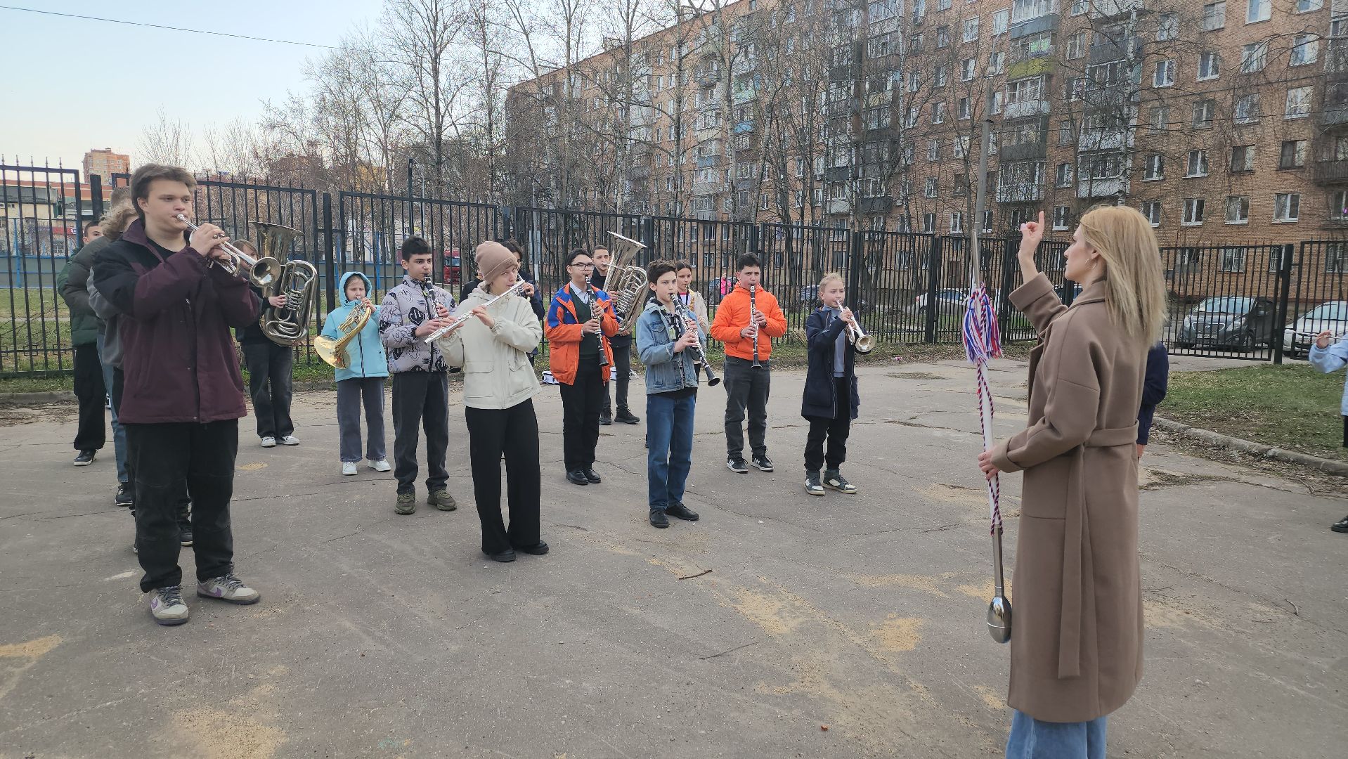 долгопрудный, дши, плац-концерт, духовой оркестр, всероссийский фестиваль, артек, дети,