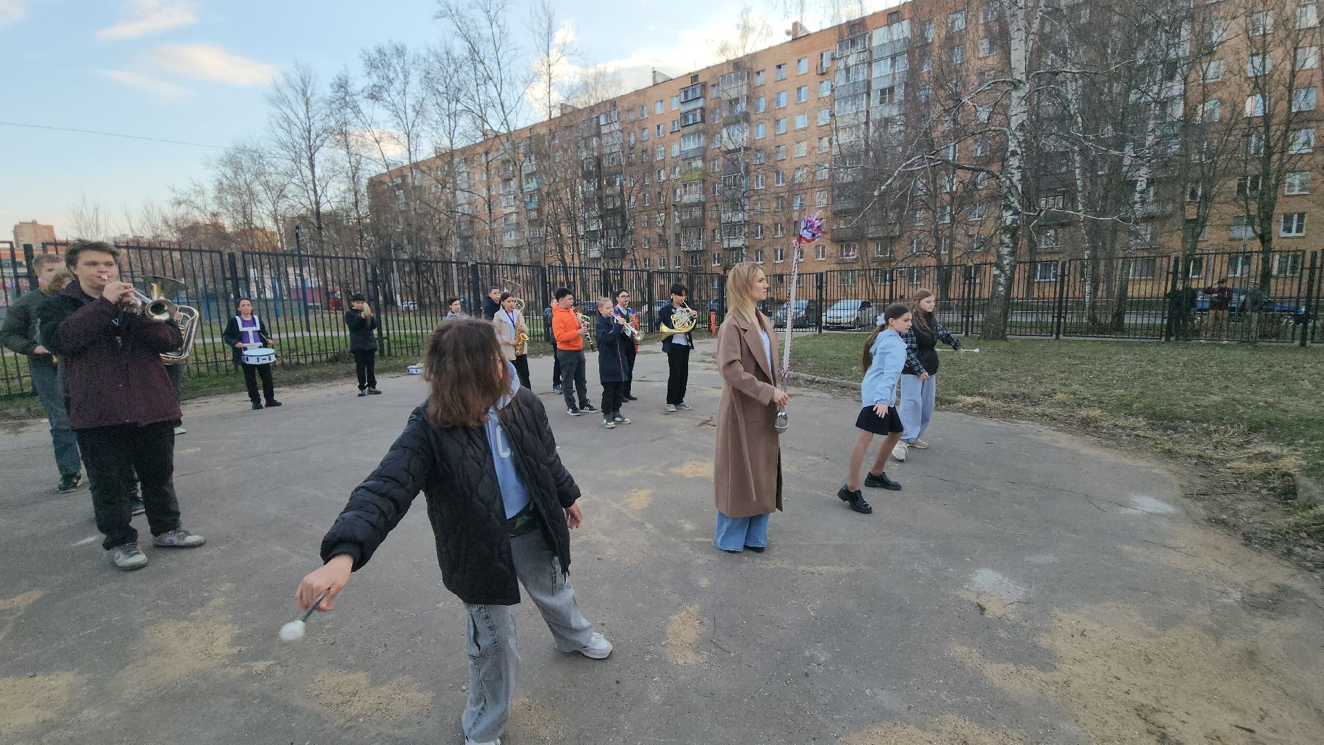 долгопрудный, дши, плац-концерт, духовой оркестр, всероссийский фестиваль, артек, дети,