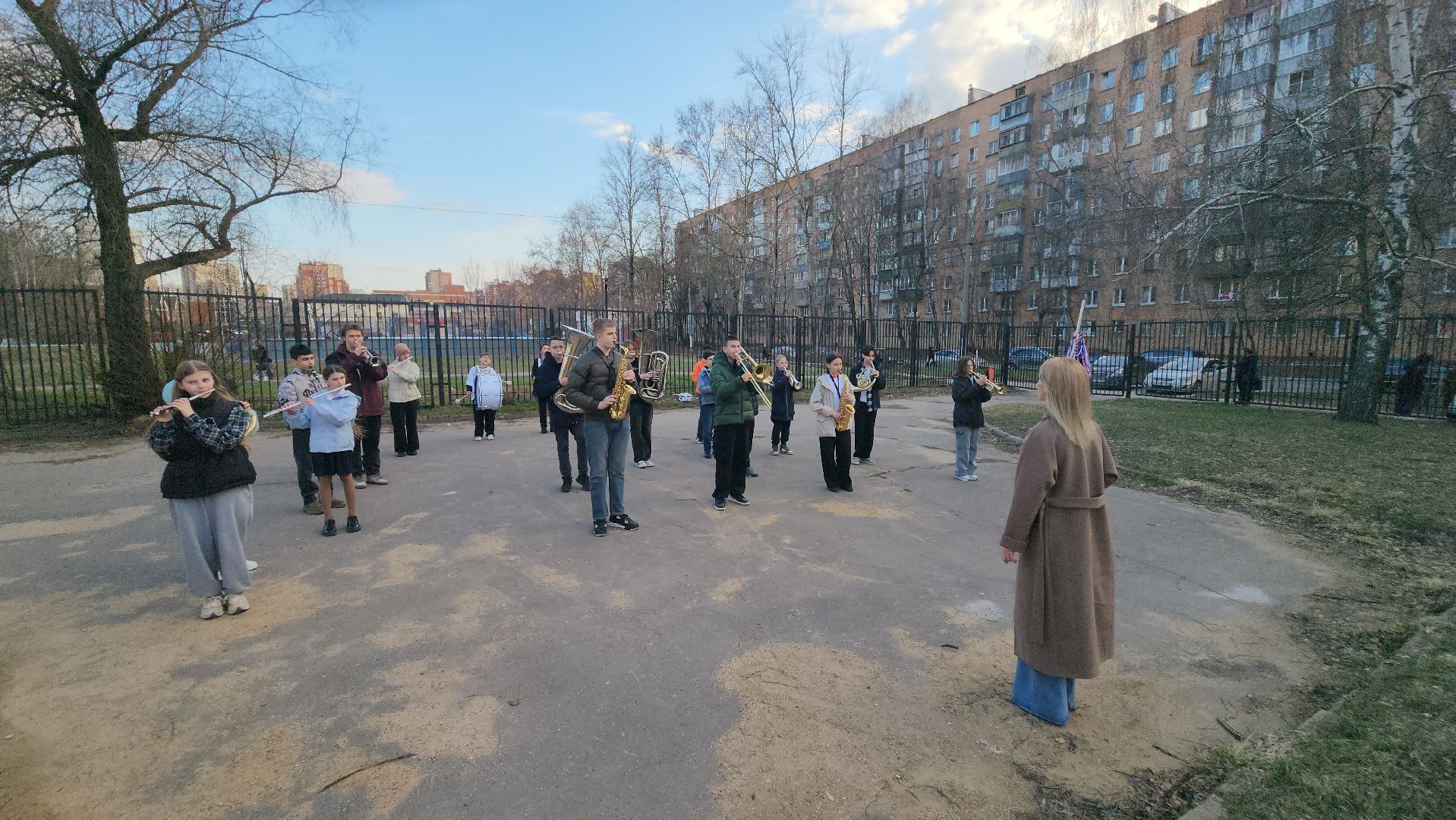 долгопрудный, дши, плац-концерт, духовой оркестр, всероссийский фестиваль, артек, дети,