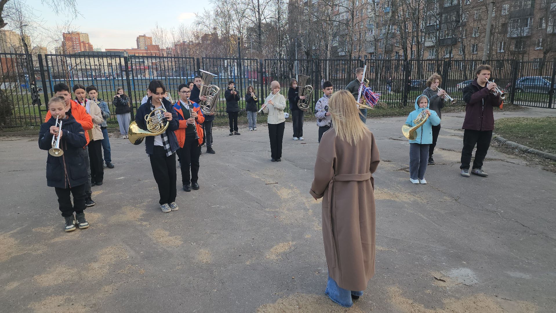 долгопрудный, дши, плац-концерт, духовой оркестр, всероссийский фестиваль, артек, дети,
