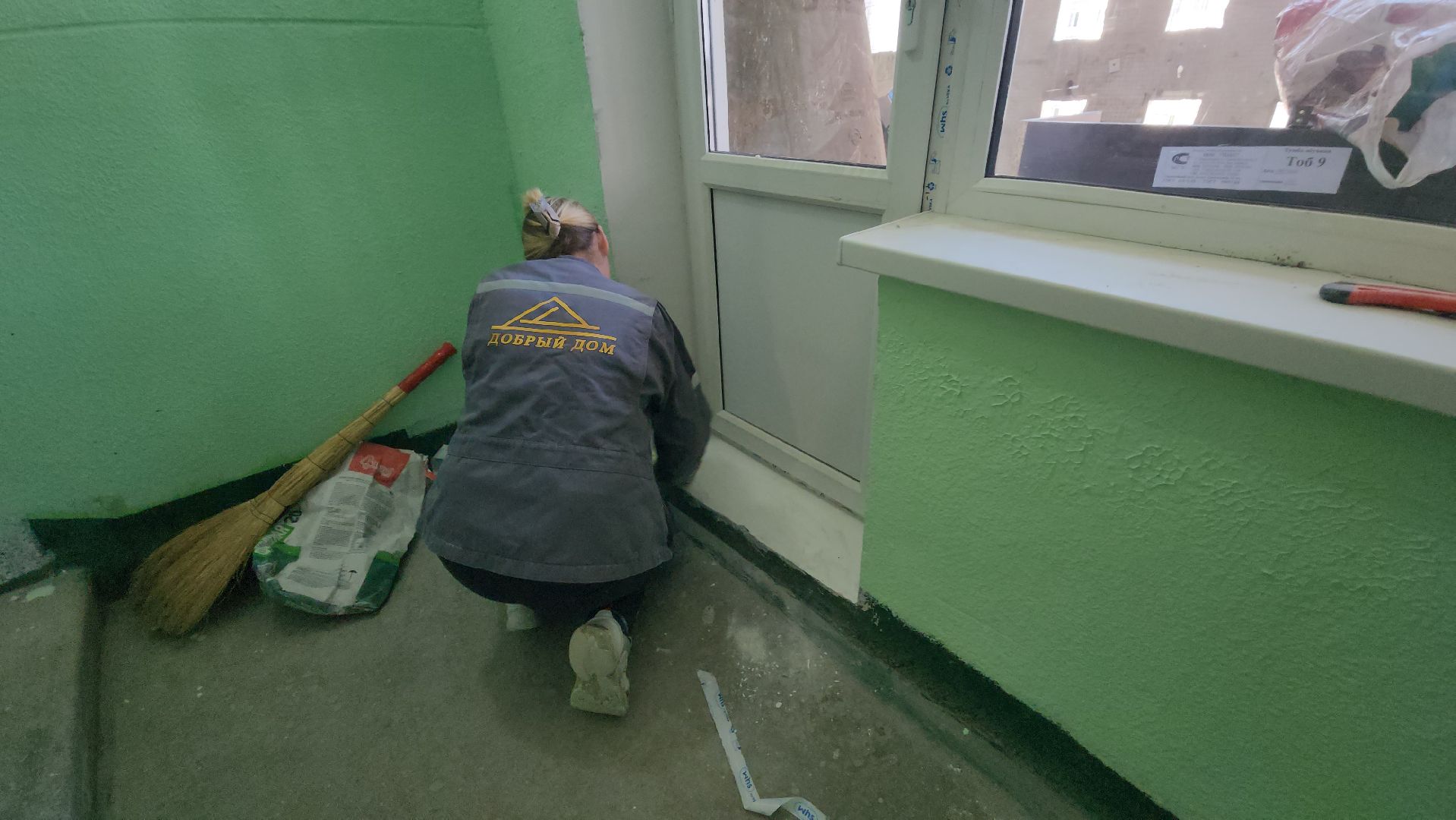 серпухов, поселок оболенск, осенний бульвар, ремонт подъезда, управляющая компания,