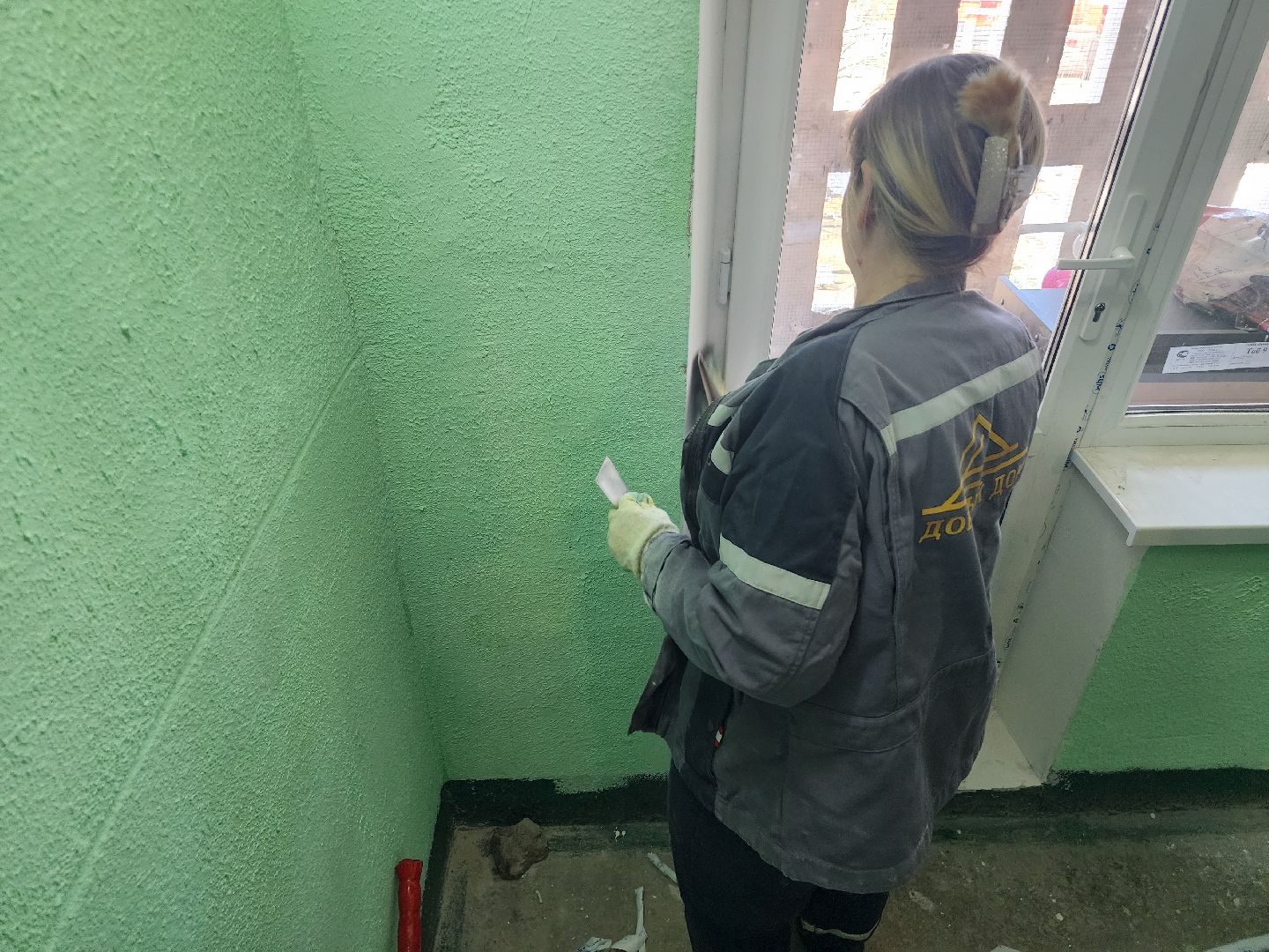 серпухов, поселок оболенск, осенний бульвар, ремонт подъезда, управляющая компания,