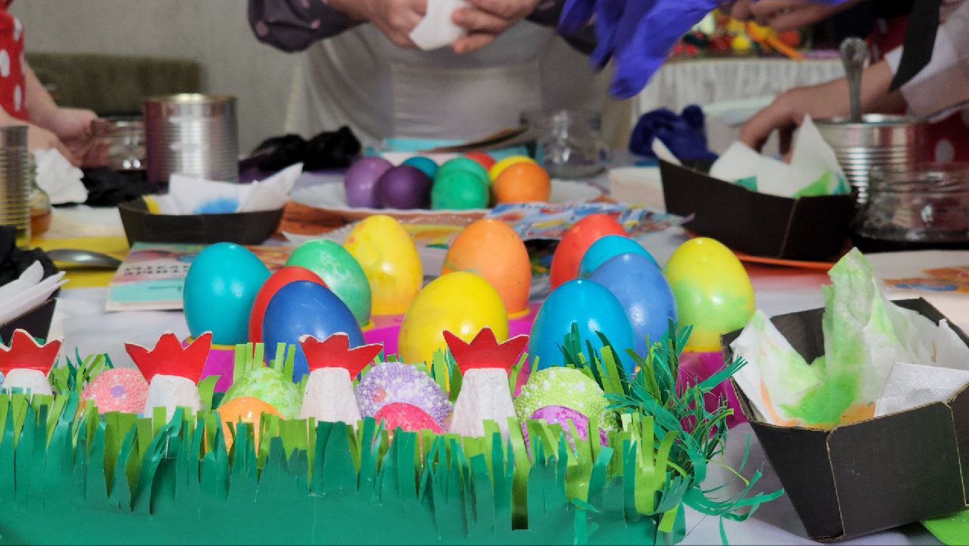 луховицы, белоомут, школа-интернат, пасхальные яйца,