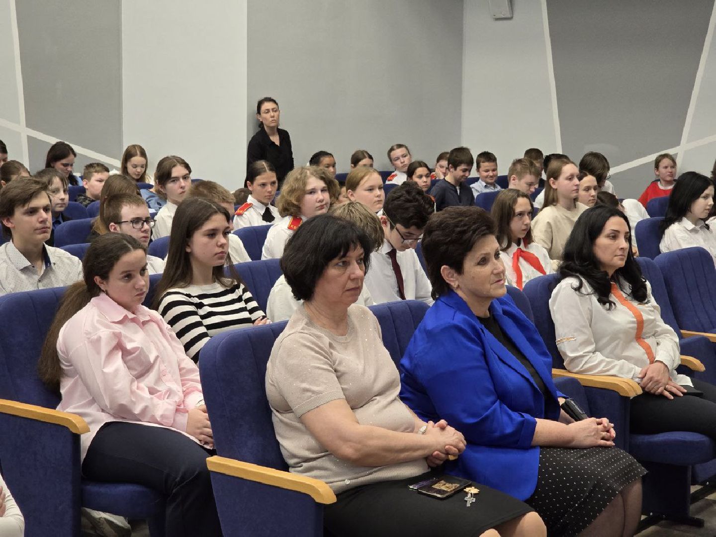 можайск, можайский городской округ, подмосковье, гагарин, встреча, школьники, общество, важные встречи,