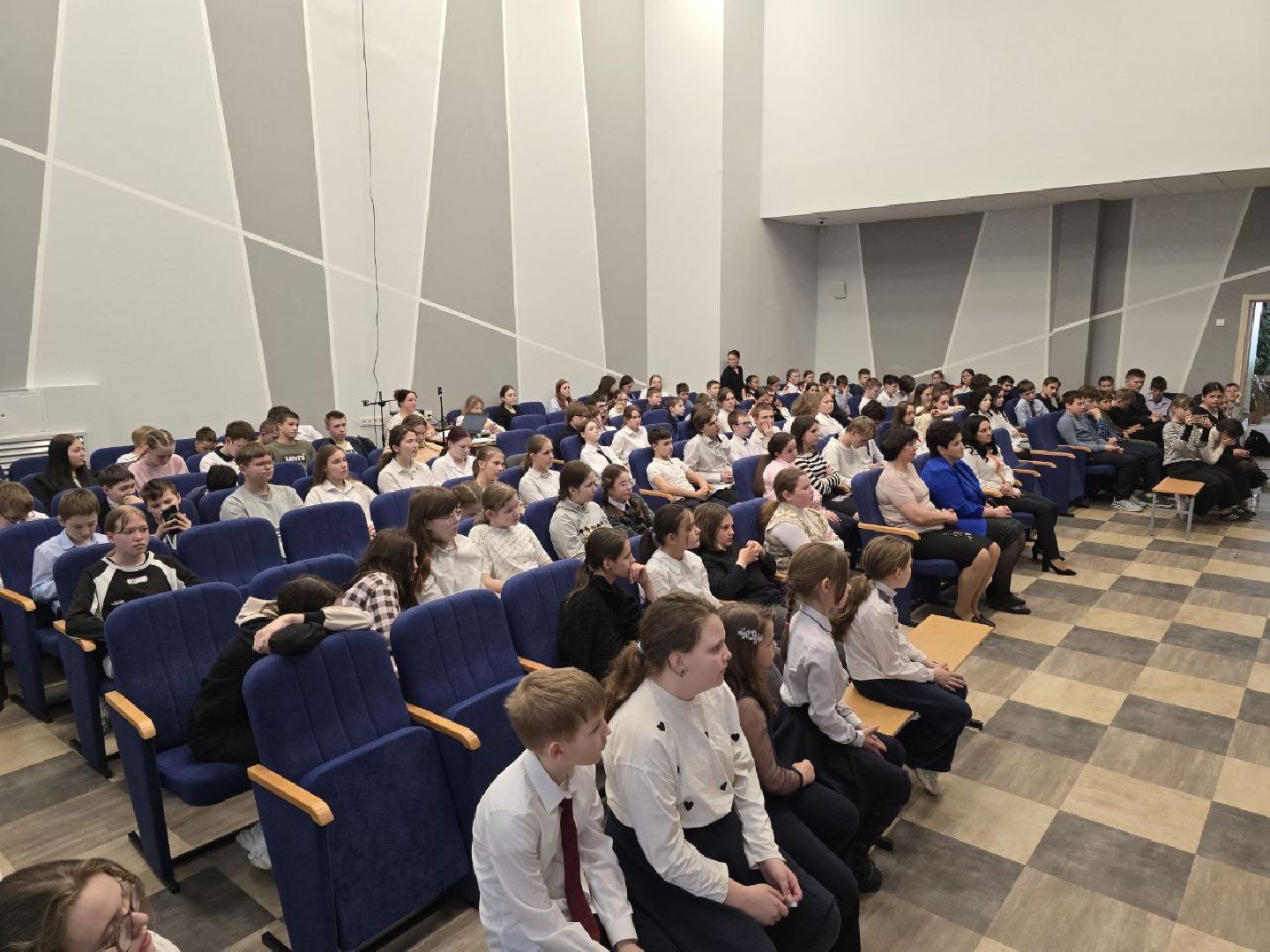 можайск, можайский городской округ, подмосковье, гагарин, встреча, школьники, общество, важные встречи,