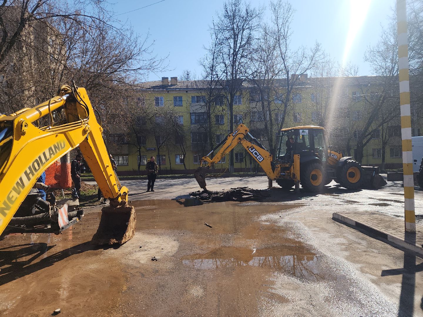 Подольск , прорыв, жкх,