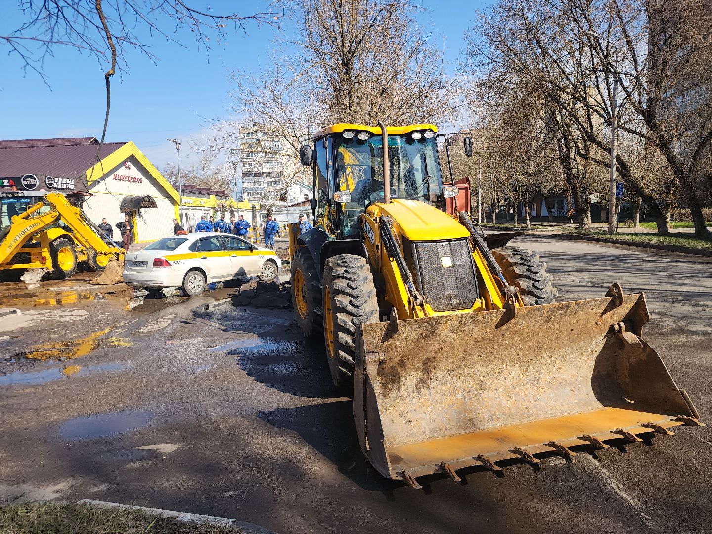 Подольск , прорыв, жкх,