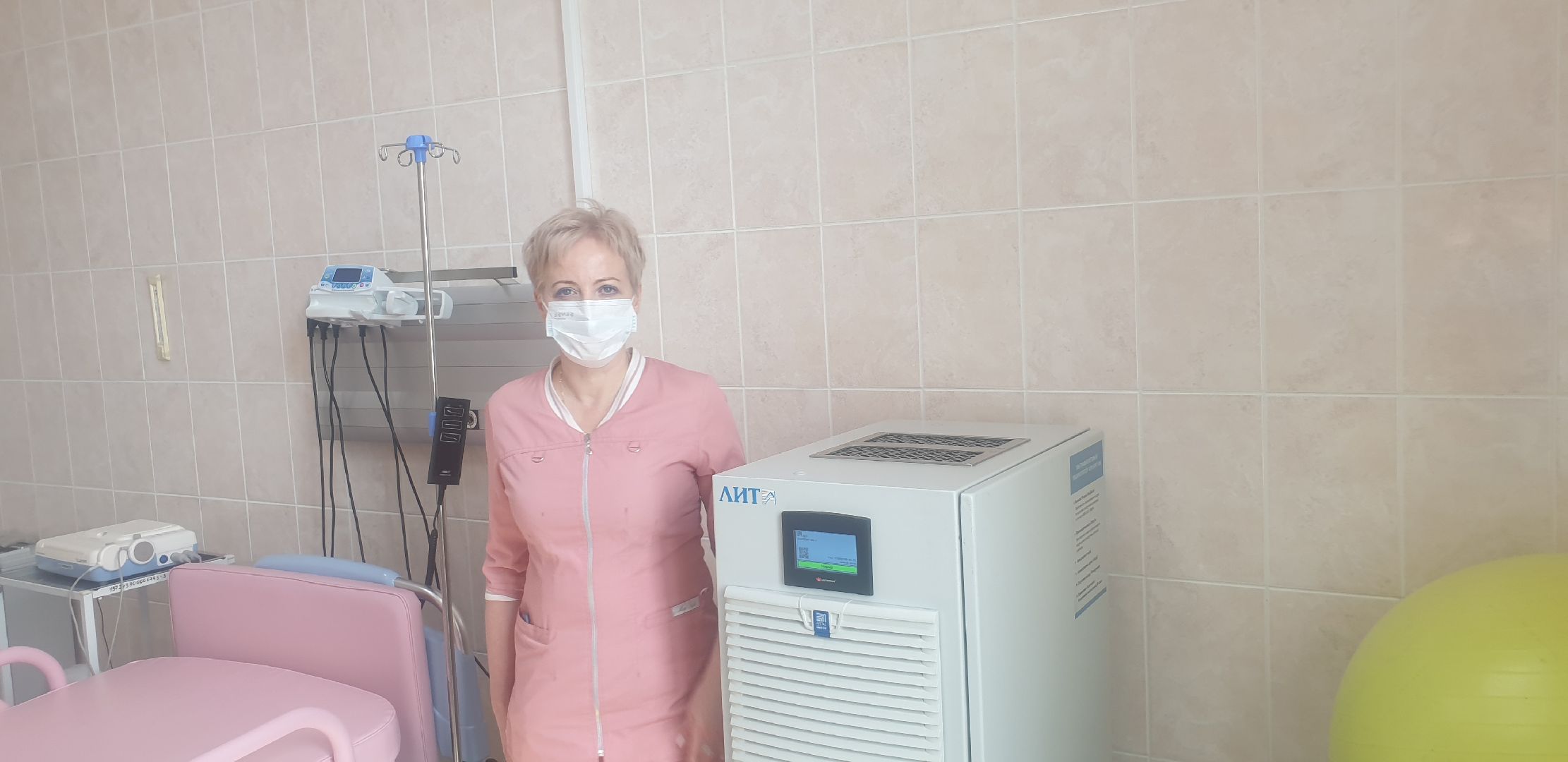 Долгопрудный, роддом, рециркулятор, облучатель