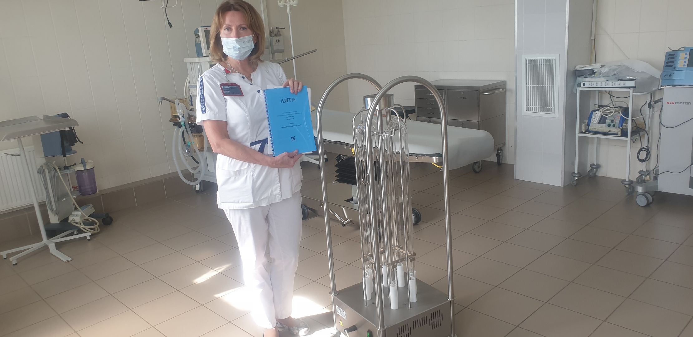 Долгопрудный, роддом, рециркулятор, облучатель