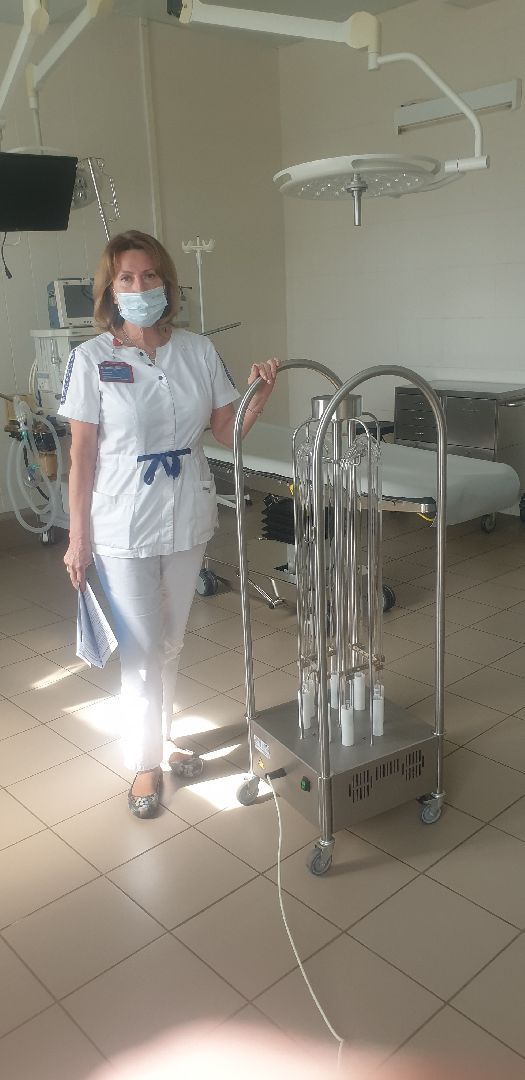 Долгопрудный, роддом, рециркулятор, облучатель