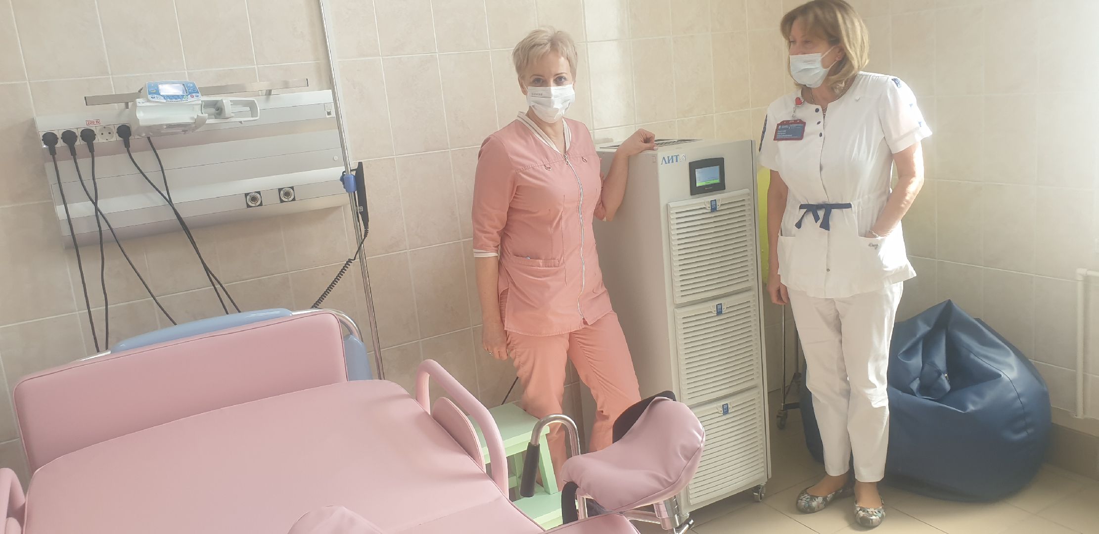 Долгопрудный, роддом, рециркулятор, облучатель