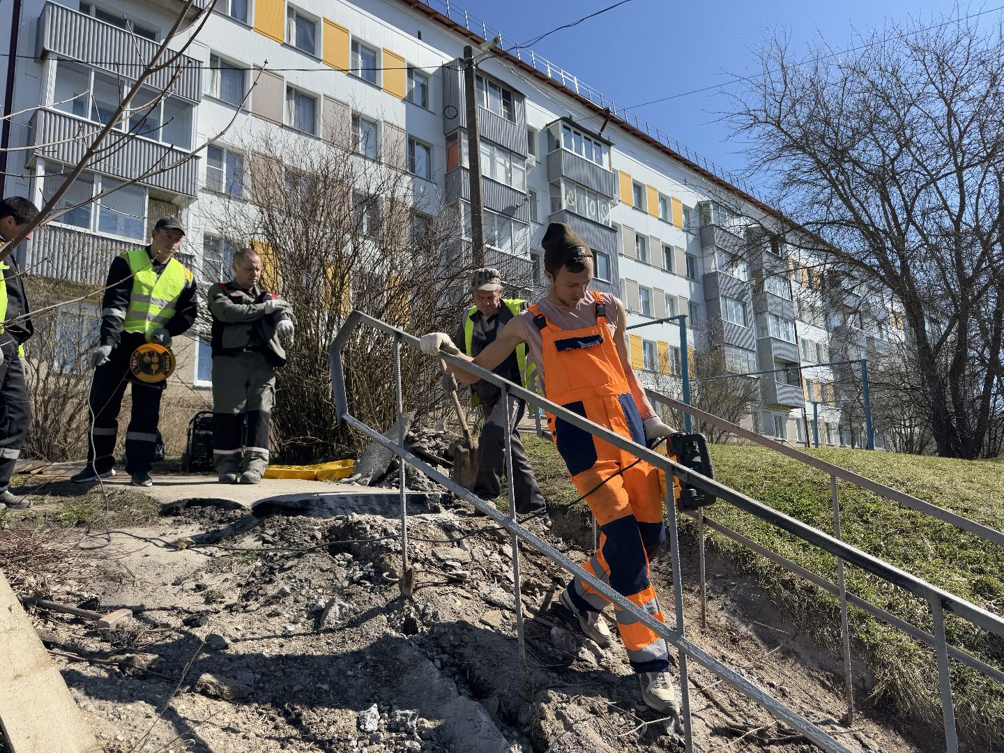 шаховская, ремонт, коммунальная служба,