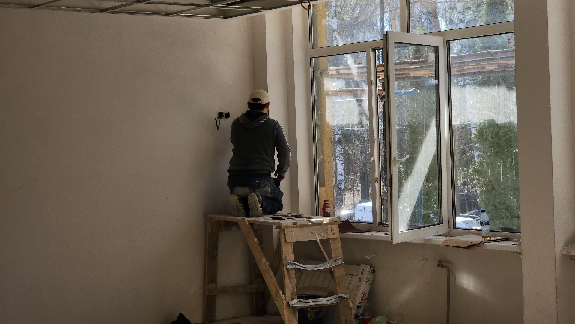 капитальный ремонт, серково, щёлково, ремонт школы,