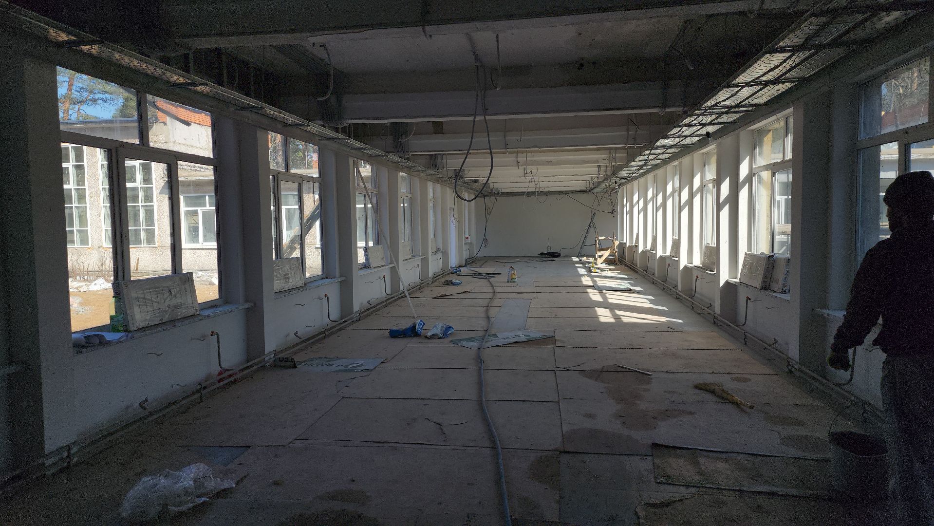 капитальный ремонт, серково, щёлково, ремонт школы,